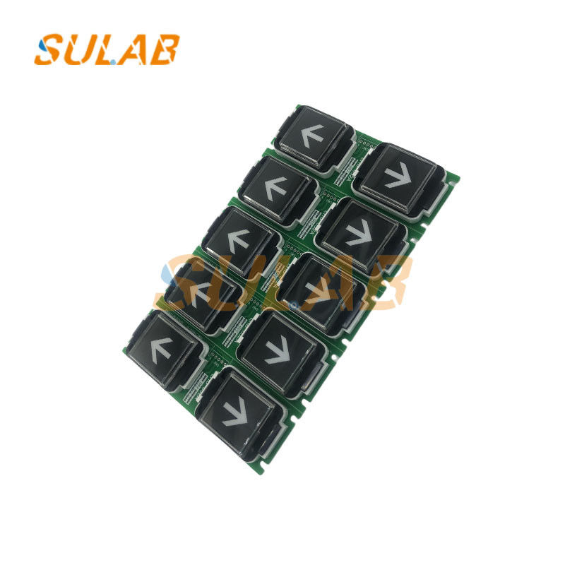 Mitsubishi Elevator COP LOP Push Button PCB Board LHB-052A G02