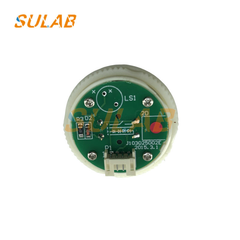 SJEC Elevator Lift Spare Parts Round Push Button J103025002E NY20043356H01 A4N18639