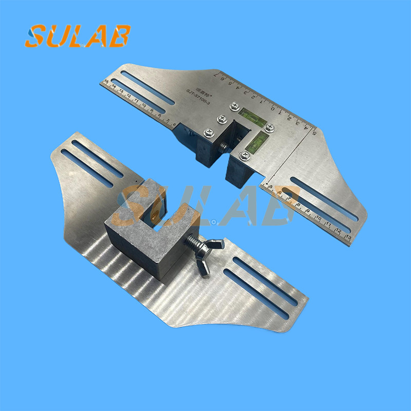 Elevator Spare Parts Double Horizontal Bubble Single Line Guide Rail Positioning Ruler Guide Rail Accessories