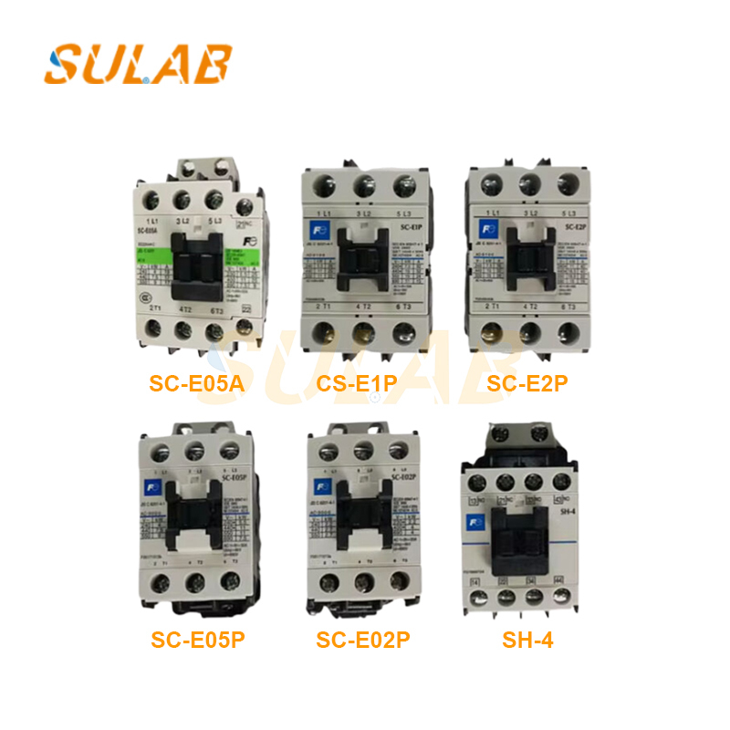 Fuji Electric SH-5H 1A4B AC110V Elevator Relay 1NO+4NC