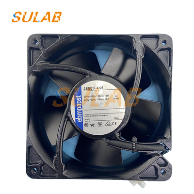 Ventilador axial AC Ebmpapst 4650N-465 230V 160m³/h para piezas de ascensor