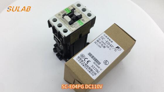 Fuji Electric SC-E04PG-110VDC Contactor IEC con corriente nominal de 18A de 3 polos y bobina de corriente continua de 110V