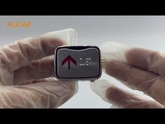 Accesorios de ascensor Botón de llamada de acero inoxidable Botón de ascensor Botón cuadrado Botón A0711-8