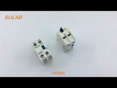 Contactos auxiliares para contactor Schneider LADN02 con diseño modular y fácil instalación