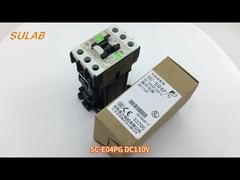 Contactor IEC Fuji Electric SC-E04PG-110VDC con corriente nominal de 18A, 3 polos y bobina de 110V CC