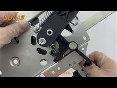 Fomat CDL-P0ABCD000-3 Cuchilla para puerta de ascensor con rectificado CNC de acero inoxidable 304 ±0,02 mm y cono de 12°