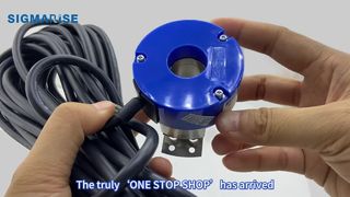 Codificador Tamagawa TS5246N473 con salida de controlador de línea de alta resolución 8192P/R y diseño de brida de φ60 mm