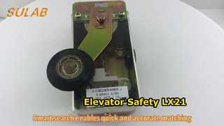 Interruptor de seguridad del ascensor LX21 Protección contra exceso de velocidad