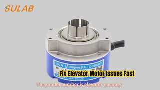 Codificador rotatorio de eje hueco Tamagawa TS5246N479 OIH60‑8192P24‑L6‑5V para motor de tracción PMSM de ascensor