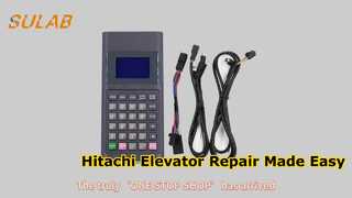 Servidor de programación portátil Hitachi GHP‑2 GHPII para el servidor de fallas de configuración del elevador serie MCA HGP GVF3