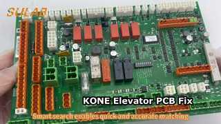 KONE KM51070314G11 LCECCBN2e elevador placa PCB superior de coche Panel de Control de techo de coche placa de circuito reemplazar