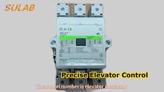 Contactor electromagnético de ascensor para conmutación de circuitos de potencia Control de operación de carga eléctrica Spa