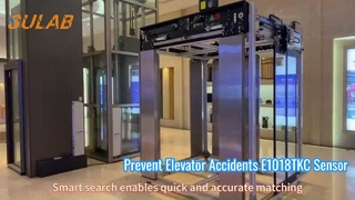 Instalación del sensor de seguridad de cortina de luz de ascensor E1018TKC