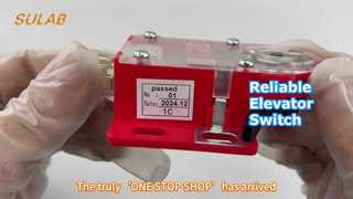 Interruptor de ascensor con estructura de disparador mecánico, salida de contacto normalmente cerrado y protección IP40