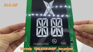 El tablero de mando del elevador de Monarch con la pantalla LCD de 4,3 pulgadas PUEDE interfaz de comunicación y control de voz