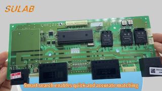 Panel de visualización de piso de elevador Mitsubishi LHH-222A con entrada de alimentación dual AC110V/DC24V y sobrecorriente