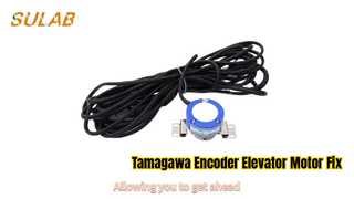 Codificador rotatorio Tamagawa TS5246N2435 OIH60‑8192P20‑L6‑5V XA26585 para repuesto de motor de tracción de ascensor Pa