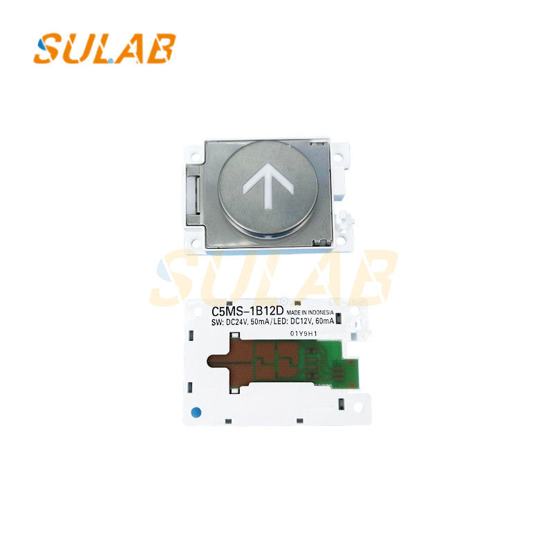 Mitsubishi Elevator Push Button Good Quality COP LOP Button C5MS-1W12DN 1B12D 1PW12DN