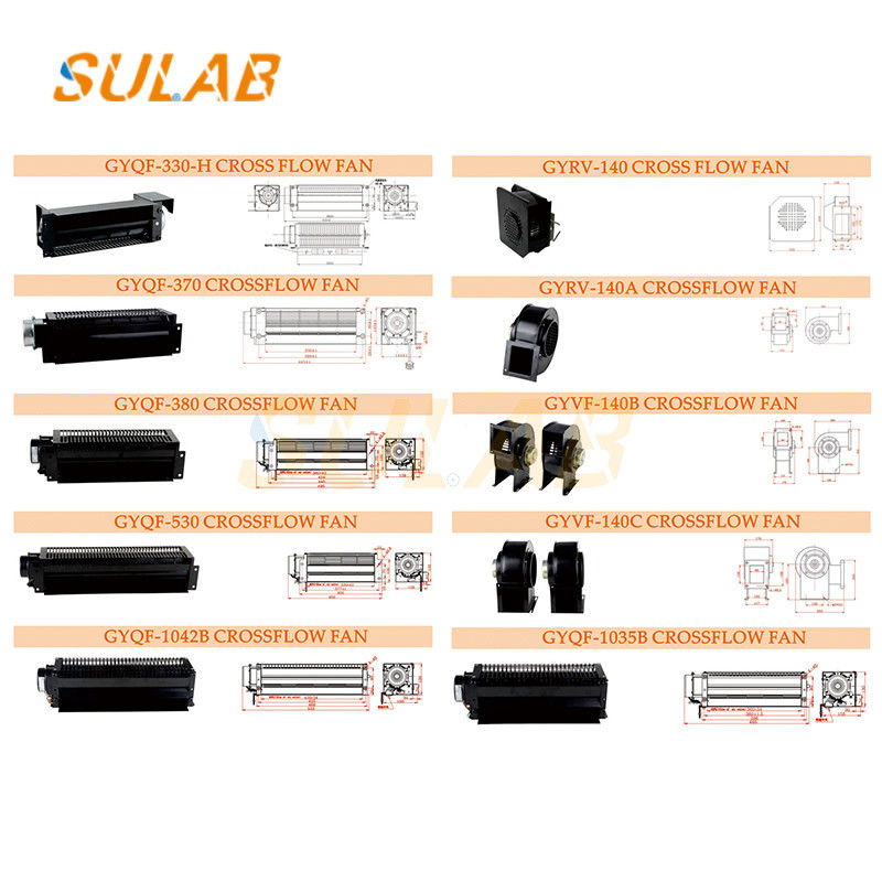 Spot GDRM35-133B-2 German ABB Excitation Dedicated Fan 230V Turbine Centrifugal Metal Blower