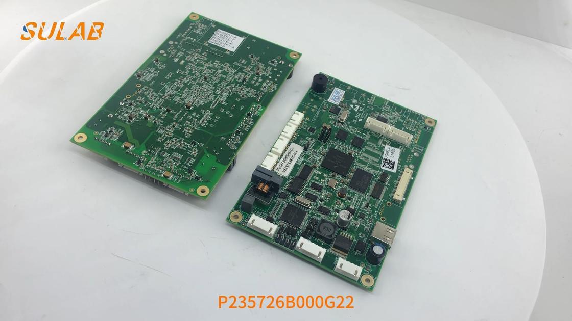 Mitsubishi Elevator LCD Display Board with DC 24V ±10% Power 180mm × 120mm × 25mm Dimensions and 12-Pin Industrial Connector