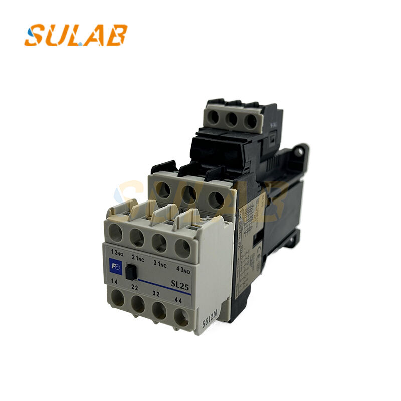 Fuji Elevator Silent AC DC Contactor SL25 with 25A Rated Current for Silent Operation and AC DC Compatibility