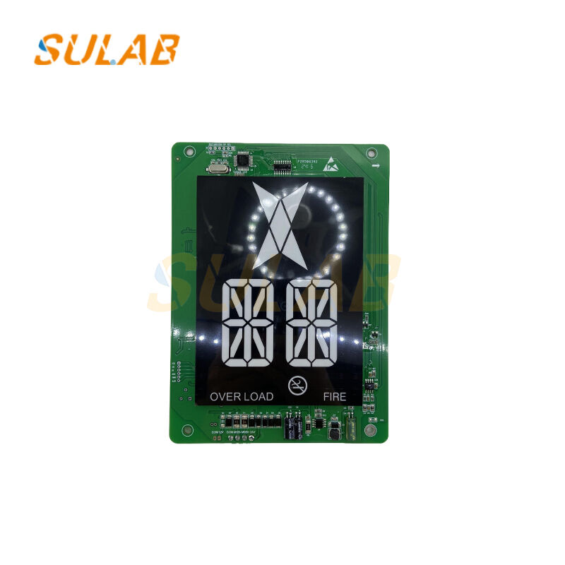 Monarch Elevator Command Board with 4.3-inch LCD Display CAN Communication Interface and Voice Control