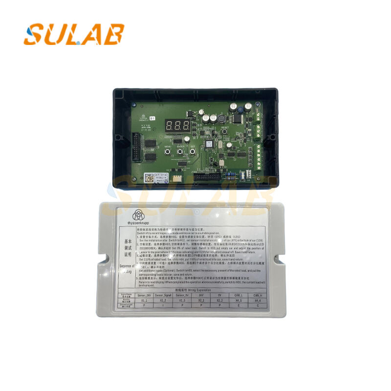 Thyssen Elevator Weighing Board LMS4-E1.2 High-precision Load Weighing Device with Safety Protection and System Communication