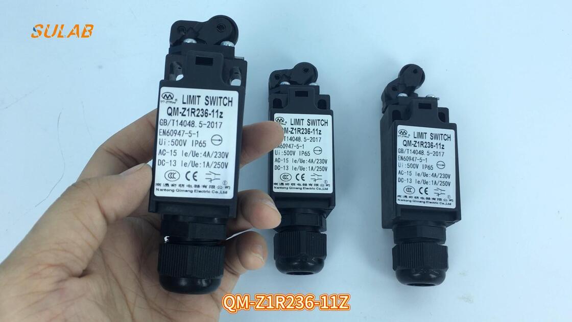 Elevator Tension Pulley Limit Switch with Manual Reset IP67 Protection and Dual Contacts for OTIS & Universal Elevator Systems