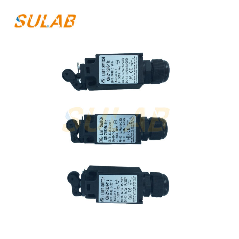 Elevator Tension Pulley Limit Switch with Manual Reset IP67 Protection and Dual Contacts for OTIS & Universal Elevator Systems