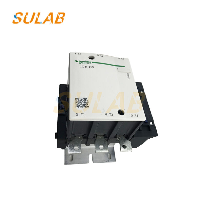 Original Schneider Contactor LC1F115 115A at AC3 with 1000V Insulation and 3NO Main Contacts for Elevator Control