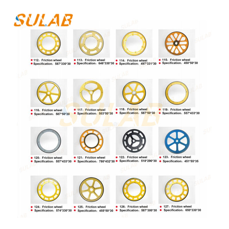 Otis Elevator Traction Friction Wheel For Door Machine Drive And Mechanical Transmission Spare Part GAA265
