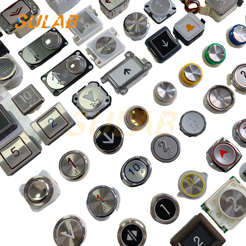 SIGMA MTD142 Square Elevator Button with Stainless Steel Face and DC24V LED for COP and Hall Landing Call