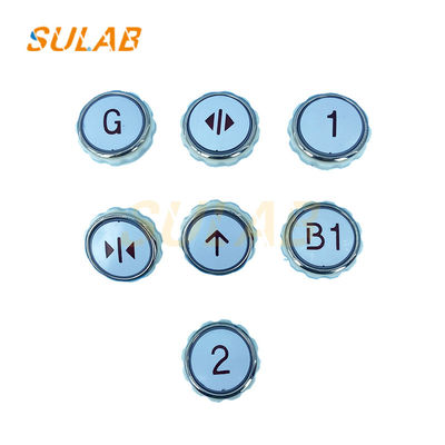 A4N28797 Botón de presión del ascensor Botón de acero inoxidable del ascensor Ascensor de llamada saliente Display Botón de puerta del ascensor