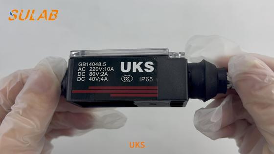 Interruptor de límite de la puerta del ascensor de la serie UKS con protección impermeable IP67 ISO9001 AC 220V / DC 110V certificado