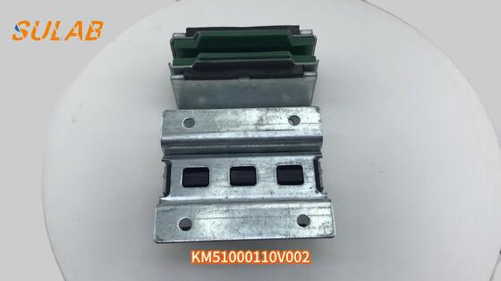 Zapata deslizante para ascensor Kone con revestimiento de polímero de baja fricción y marco de acero galvanizado para rieles de 9 mm/10 mm/16 mm