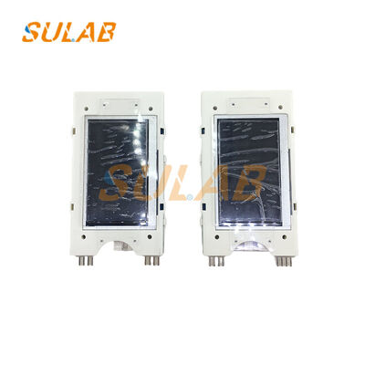 Pantalla de ascensor de acero inoxidable de alta resolución con información de funcionamiento en tiempo real y panel de visualización de llamada externa