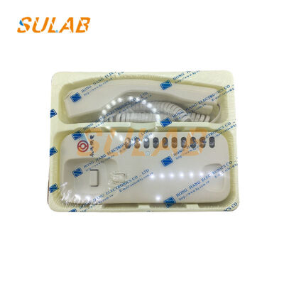 Teléfono de intercomunicación para ascensor MT-1210-1 con comunicación dúplex completa DC 24V e instalación montada en la pared