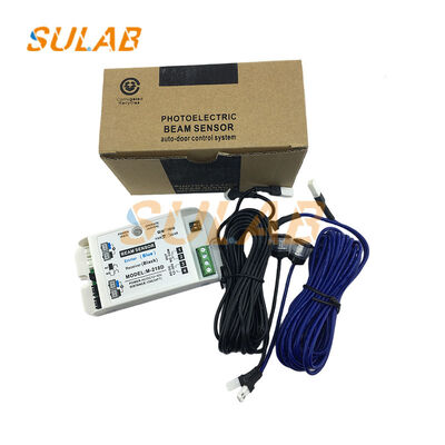 Sensor de haz transversal de seguridad por infrarrojos de fotocélula de ascensor M-218D original con conmutación de haz único/doble y sistema antiprisiones de control por microordenador