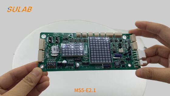 ThyssenKrupp MS5-E2.1 Tabla de visualización LOP de ascensor PCB de llamada saliente para el sistema MC2/MC2-B con calidad original y entrega rápida