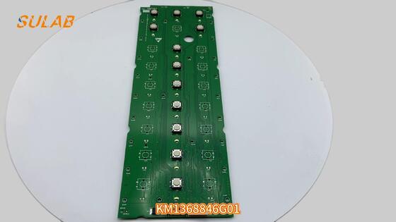 Panel de botones de empuje de ascensor KONE con compatibilidad original KONE Iluminación LED integrada y cumplimiento de Braille