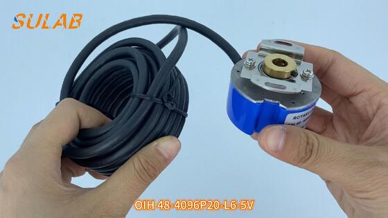Tamagawa Rotary Encoder OIH 48-4096P20-L6-5V para retroalimentación de velocidad y posición de motor de ascensor con control de movimiento preciso