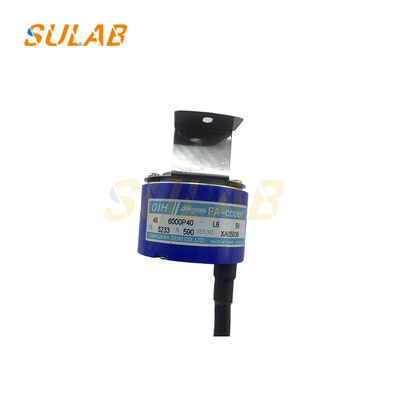 Tamagawa TS5233N590 Encoder Rotatorio con 6000 Pulsos/Revolución para Detección de Posición de Ascensor en Tiempo Real y Resistencia a Vibraciones