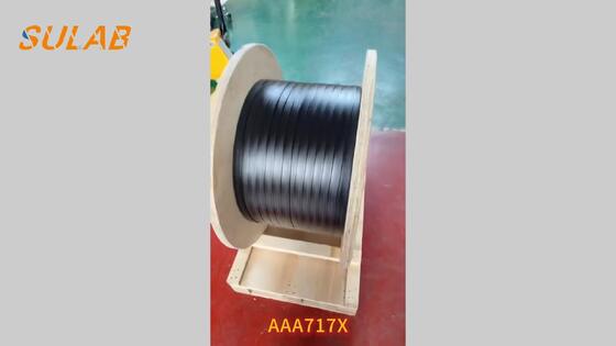 Cinturón de acero de tracción para elevadores Otis AAA717X de alta resistencia, resistente al desgaste y a la corrosión para sistemas de tracción de ascensores