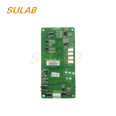 Placa de visualización de llamada de ascensor SFTC-HCB-VRK con comunicación CAN Bus, visualización de piso y código de falla para ascensor STEP