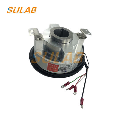 UNITEC DTRE-1024PWFJ-TS Encoder giratorio 1024 P/R Sensor óptico para el monitoreo preciso de la velocidad y la retroalimentación precisa de la posición en los ascensores