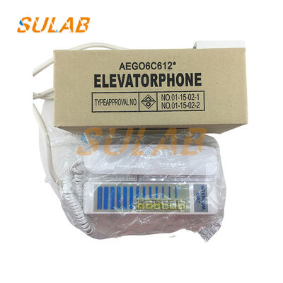 Telefono de intercomunicación de ascensor con sistema de intercomunicación de 2 alambres sin polaridad de 5 vías y voz HD clara para llamadas de emergencia