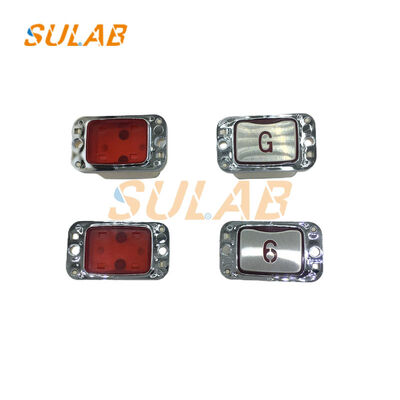 MTD260 Sala de ascensores Pulsador de llamada Botón PCB LED de alta luminosidad Iluminado de aterrizaje Operación de interruptor Substitución de ascensor Mantenimiento de piezas de repuesto