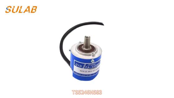 Tamagawa FA-CODER Encoder incremental de ascensor con 8192 pulsos por revolución Estructura de eje hueco y fuente de alimentación de 5V CC